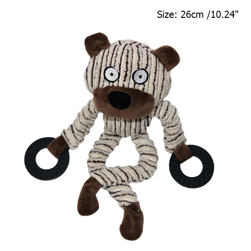 Dog Toys Stuffed Donkey Squeaking Pet Toy Cute Plush Puzzle Interactive Toy For Dog Cat Chew Squeaky Pet Molar Toy - Image 11