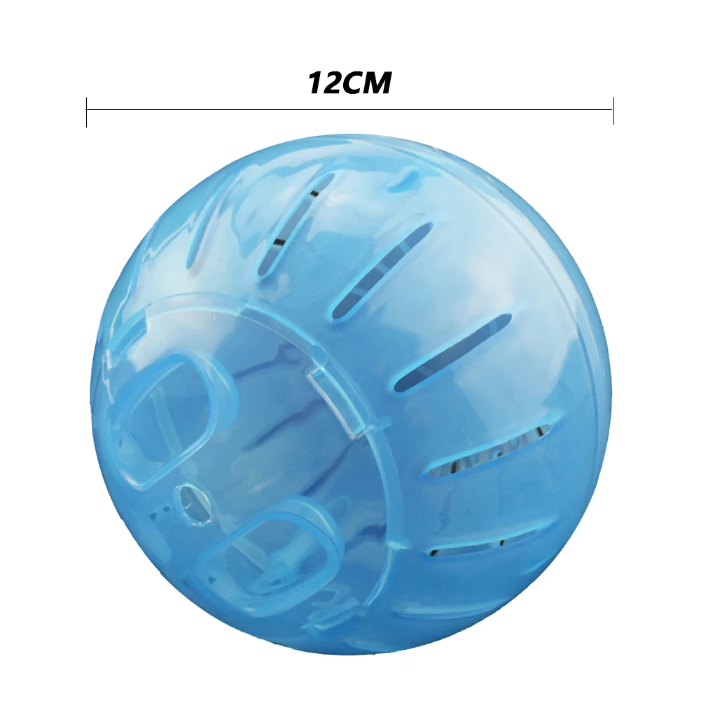 Clear Plastic Pet Rodent Mini Jogging Ball Hamster Exercise Running Ball Toys Small Animal Toy Play House Exercise Toy - Image 10