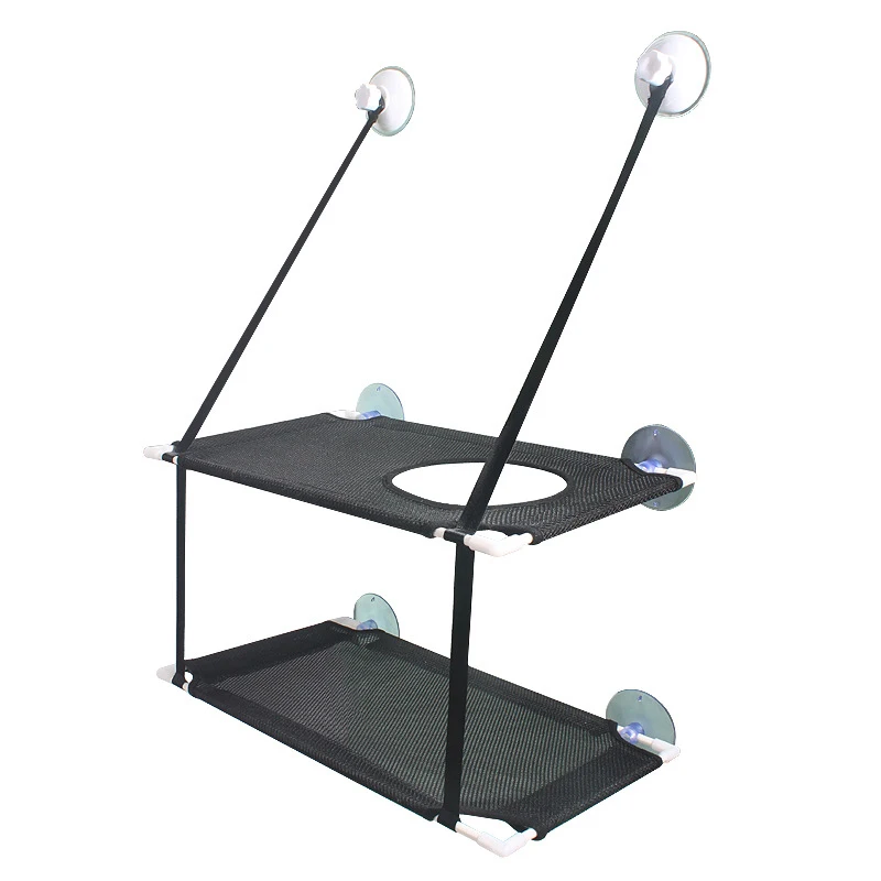 Cat Hammock Cat Window Bed Kitten Sunny Seat Hanging Mount Beds Cat Sofa Puppy Sleeping Kennel Suction Cup Wall Pet Hanging Beds - Image 8