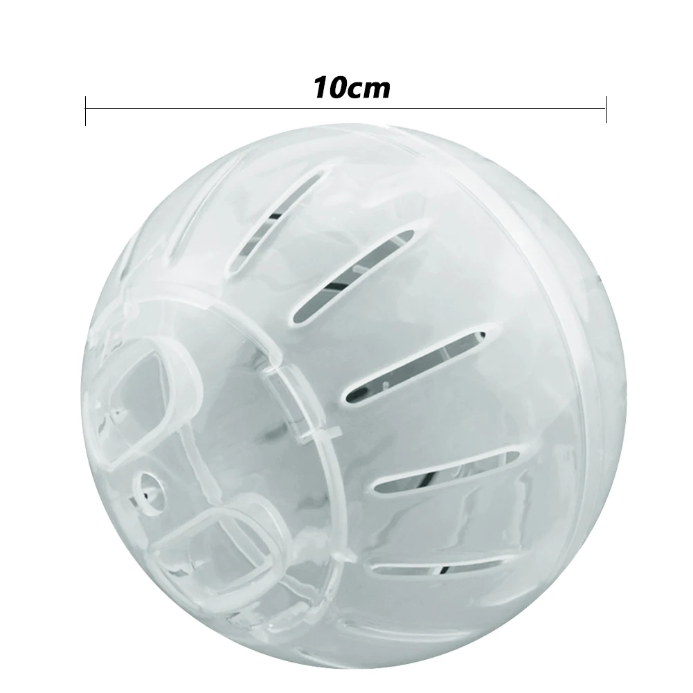Clear Plastic Pet Rodent Mini Jogging Ball Hamster Exercise Running Ball Toys Small Animal Toy Play House Exercise Toy - Image 13
