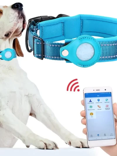 Pet Collar Anti-Lost For Apple For Airtag Protective Tracker Pets Dogs GPS Tracker Puppy Positioning Collar Dogs Cats Vest