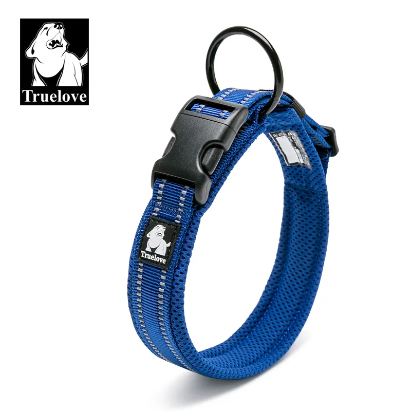 Truelove Pet Dog Collar Nylon Adjustable Webbing Padded Soft Reflective Durable Heavy Duty Training Custom Luxury Cat TLC5011 - Image 13