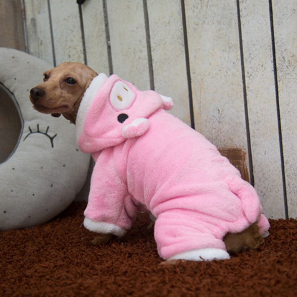 Animal Fleece Cat Jacket - Image 3