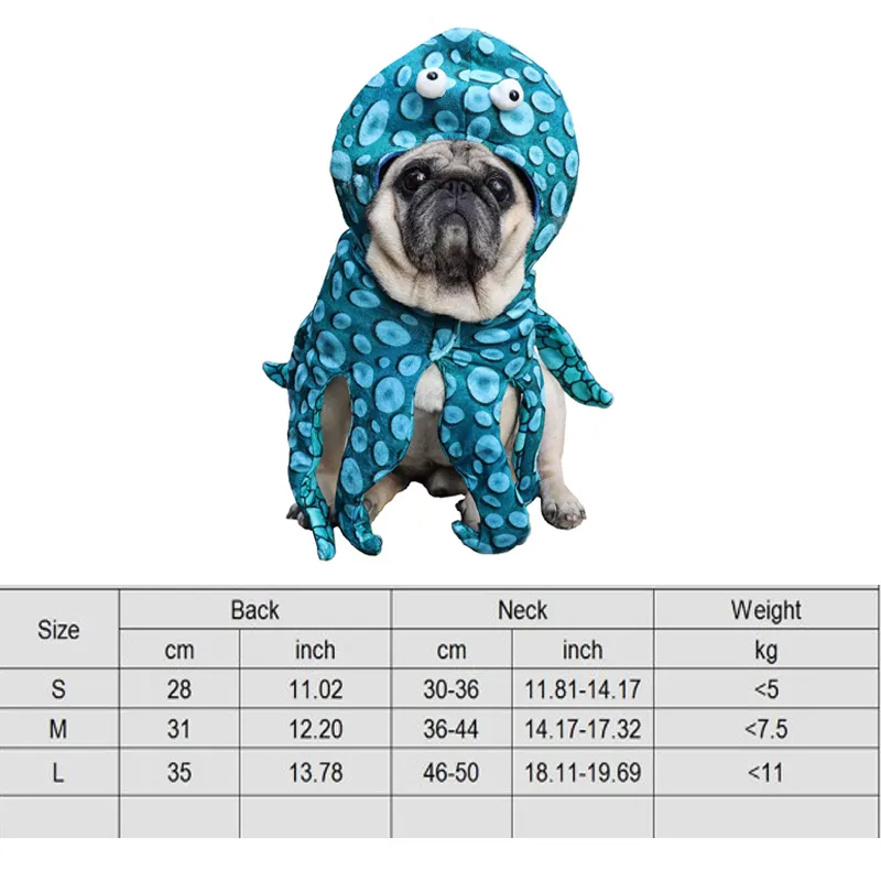Halloween Dog Clothes Funny Pet Dogs Cosplay Costumes Set Christmas Dog Costume Comical Outfits for Pet Cat Puppy Party Clothing - Image 14