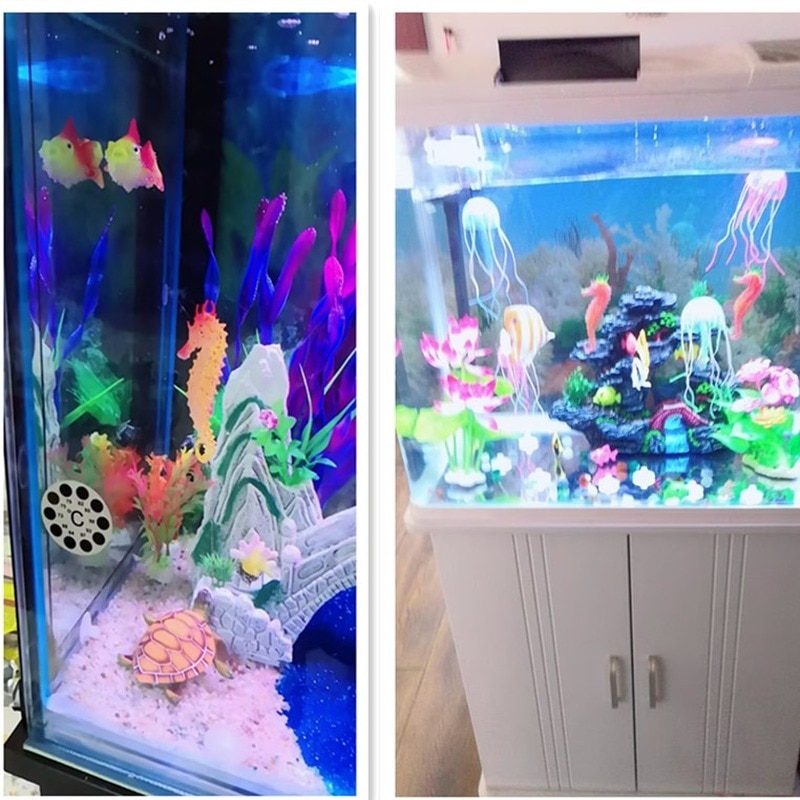 Luminous Underwater Seahorse Ornaments - Image 5