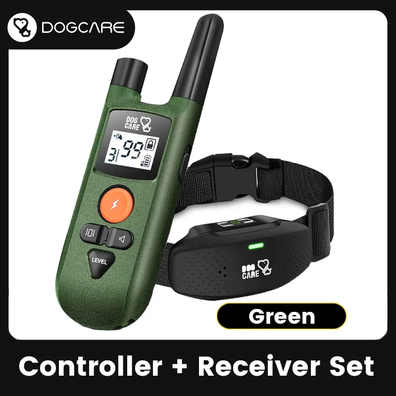 DOGCARE TC05 Digital Dog Training Collar Waterproof Rechargeable Remote Control Anti-Bark Pet Stop Shock Collar Electric Shocker - Image 8