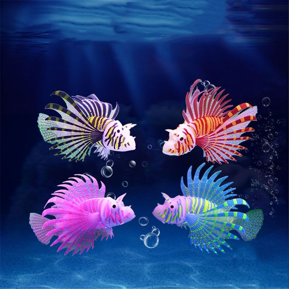 Luminous Lionfish Decorations