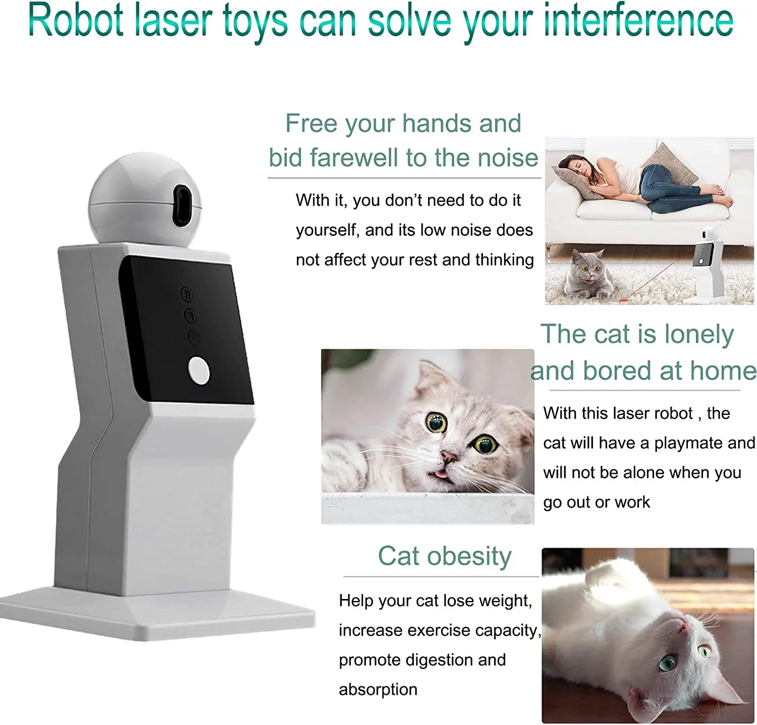Laser Toy Interactive for cats, kittens, dogs, puppies - Image 4