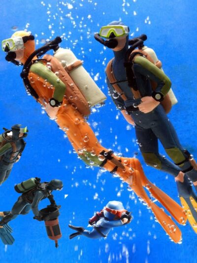 Floating Frogman Decoration