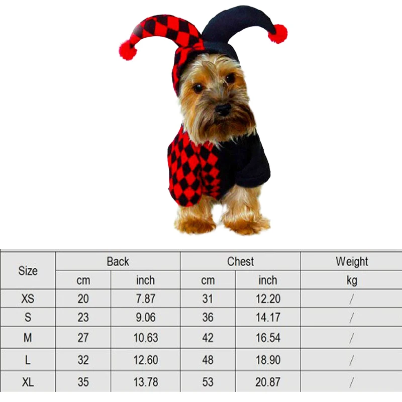 Halloween Dog Clothes Funny Pet Dogs Cosplay Costumes Set Christmas Dog Costume Comical Outfits for Pet Cat Puppy Party Clothing - Image 11