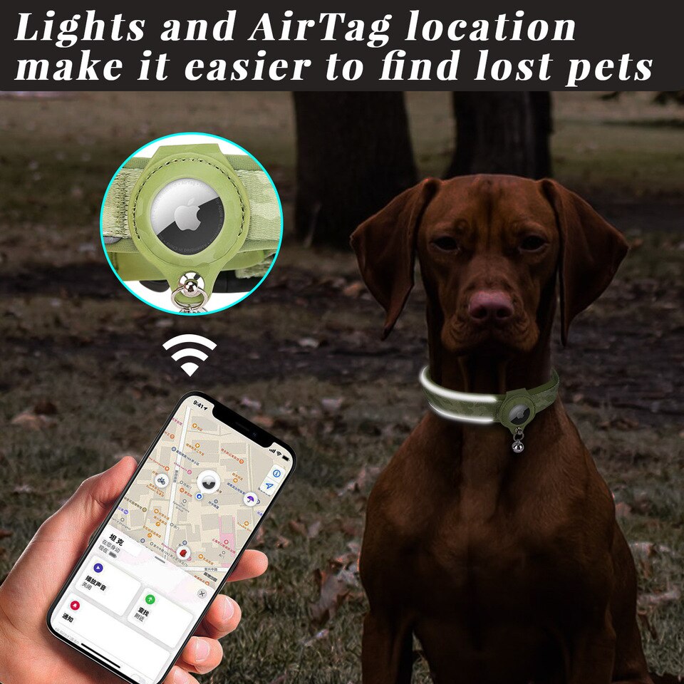 Anti-Lost Dog Collar With Airtag - Image 10