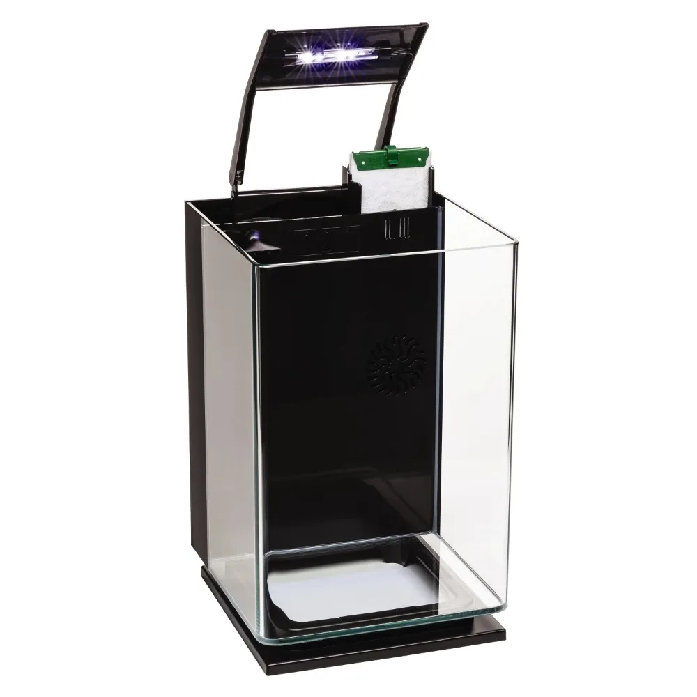 Aquarium 5 Gal Desktop Starter Glass Aquarium Kit Fishbowl Fish Aquatic Pet Supplies Products Home Garden - Image 5