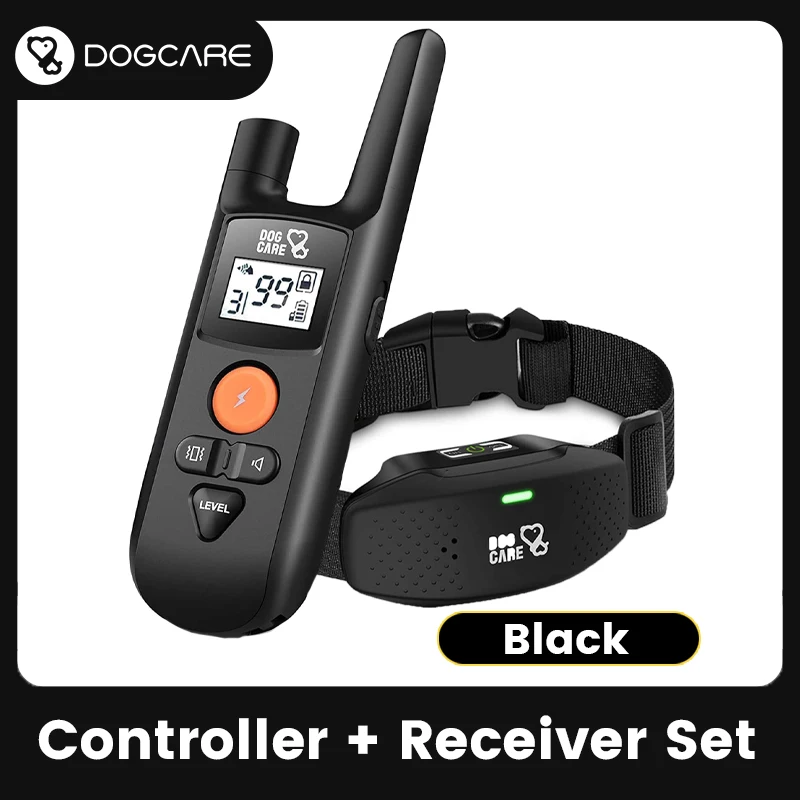DOGCARE TC05 Digital Dog Training Collar Waterproof Rechargeable Remote Control Anti-Bark Pet Stop Shock Collar Electric Shocker - Image 7