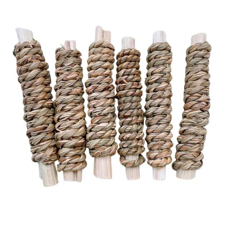 6pcs Bamboo Apple Wood Molar Toy - Image 7