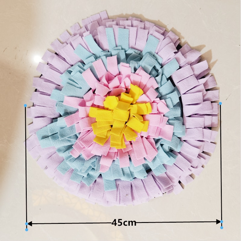 Dogs Snuffle Mat Pet Leak Food Anti Choking Mat Cat Dog Training Blanket Nose Work Toy Pet Slowing Feeding Intelligence Mat - Image 15