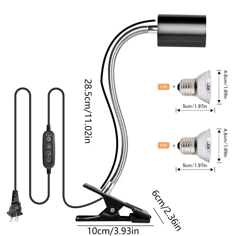 Reptile Light Habitat Basking Heat Lamp - Image 6