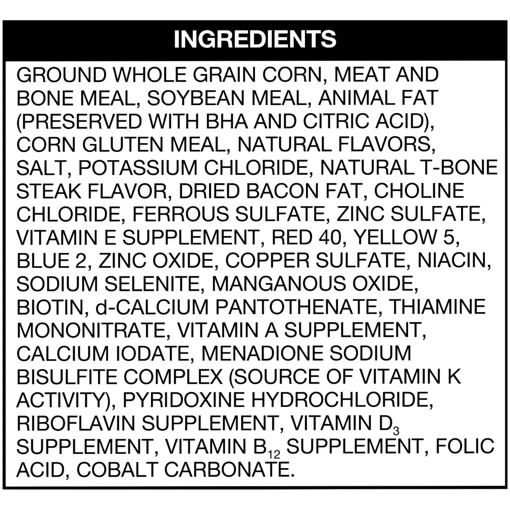 Ol' Roy Complete Nutrition T-Bone & Bacon Flavor Dry Dog Food, 46 lbs - Image 4