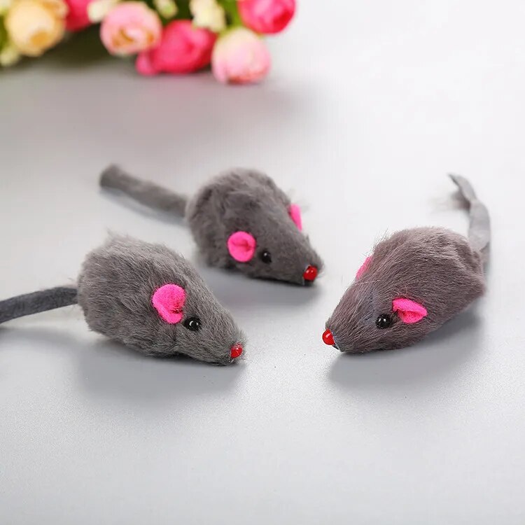 Creative Cat Toy Clockwork Spring Power Plush Mouse Toy - Image 10