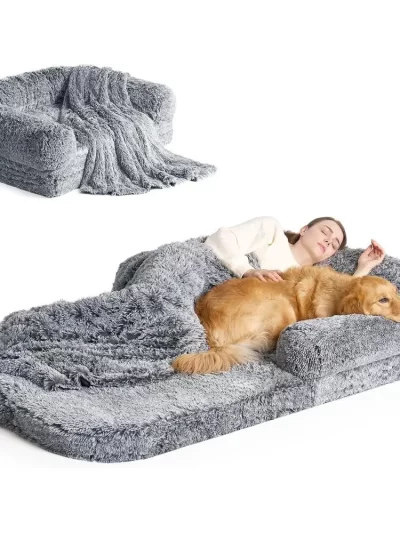 Orthopedic Foldable Human Dog Bed