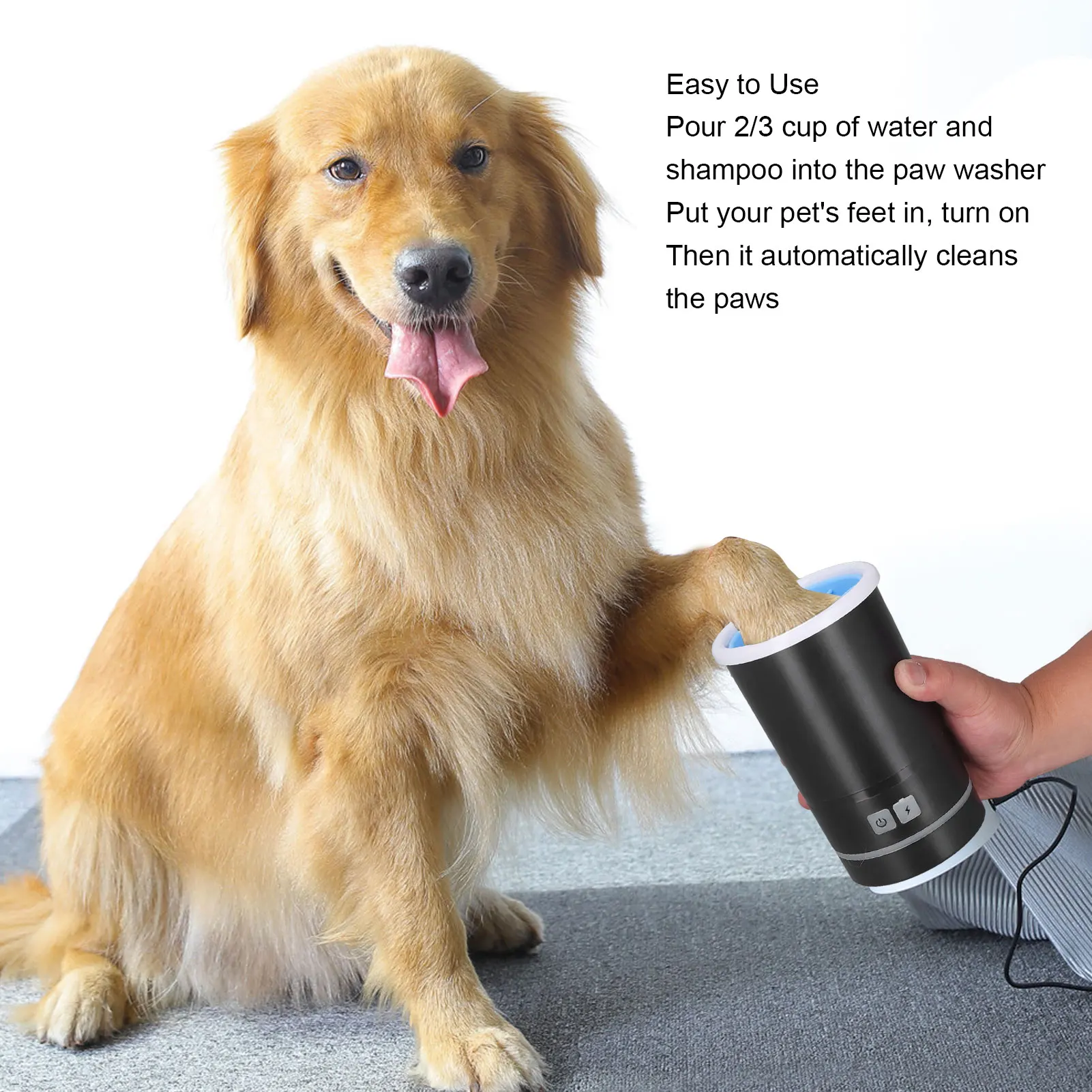 Rechargeable Automatic Dog Paw Cleaner - Image 2