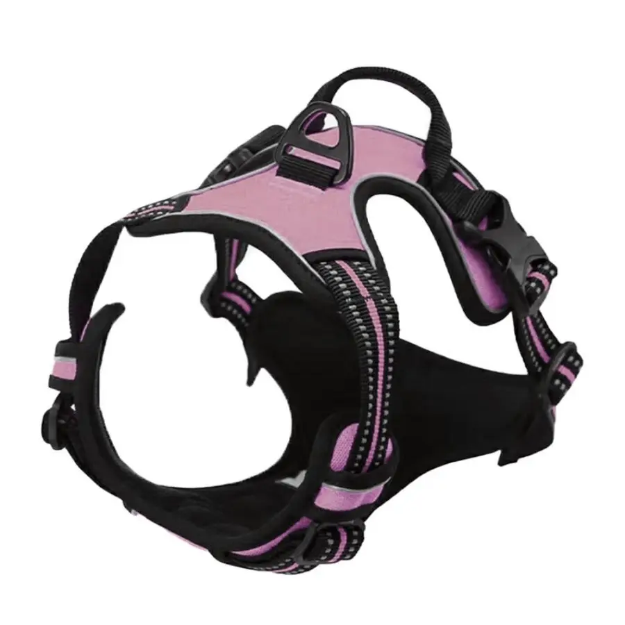 No Pull Dog Harness Front Clip Heavy Duty Reflective Easy Control Handle for Large Dog Walking - Image 6