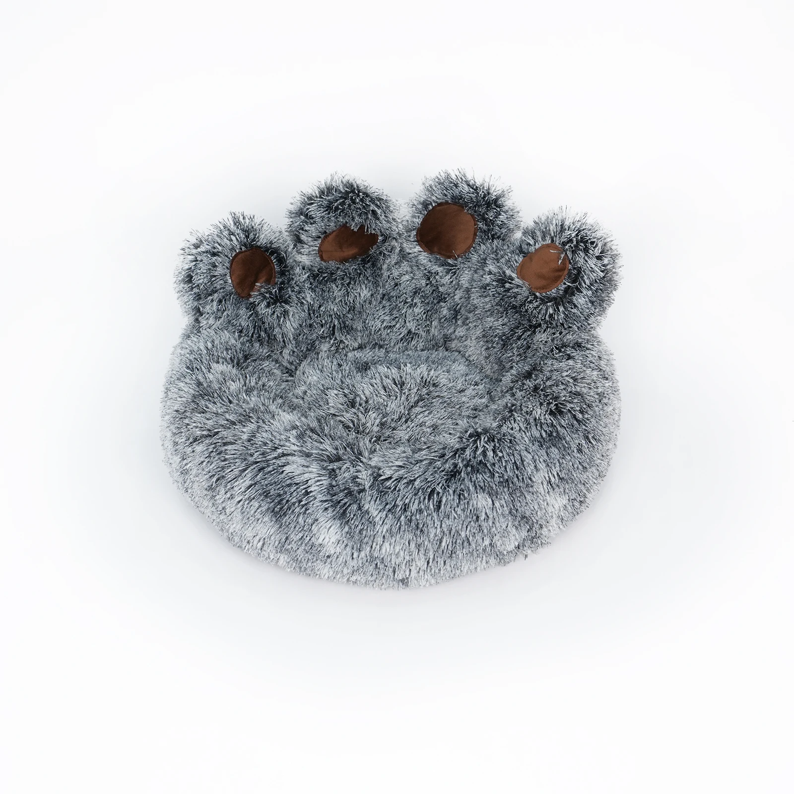 Round Plush Orthopedic Donut Dog & Cat Bed - Image 10