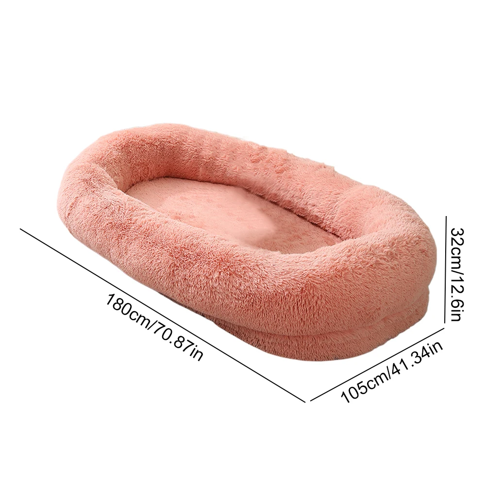 70" L * 41" W * 12" TH* Human Size Dog Bed - Image 6