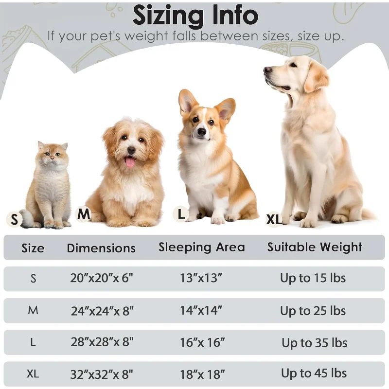 Calming Donut Bed for Dogs and Cats - Image 2