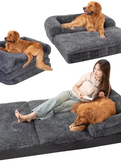 Orthopedic Foldable Human Dog Sofa Bed