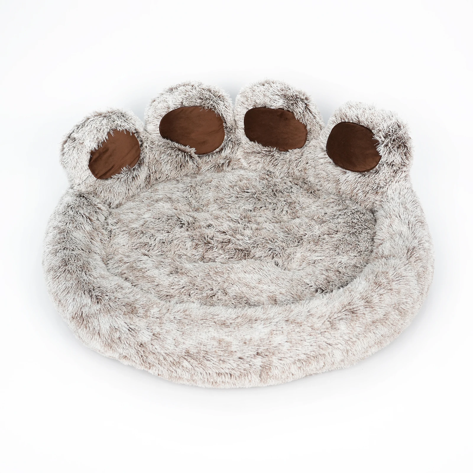 Round Plush Orthopedic Donut Dog & Cat Bed - Image 9