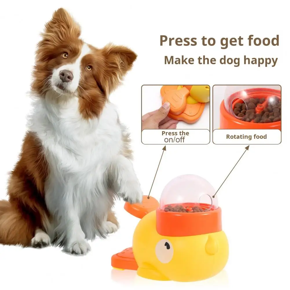 Dog Interactive Treat Dispenser Duck Toy, Food Puzzle Slow Feeder - Image 2