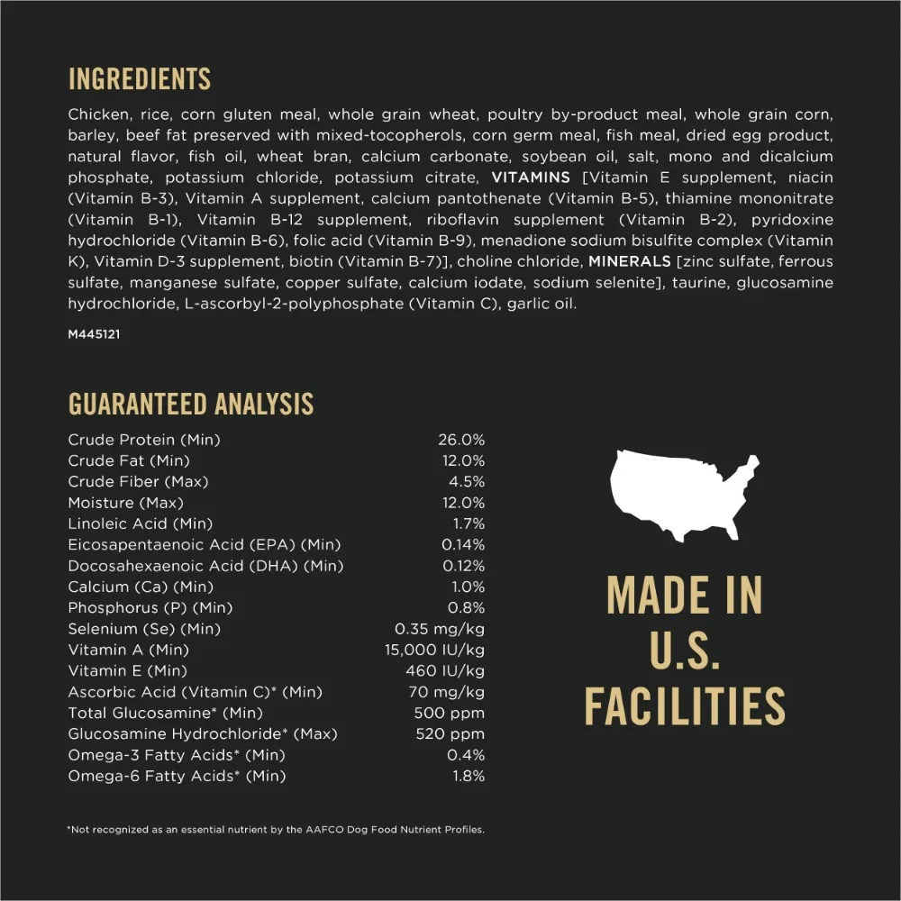 Purina Pro Plan Dry Dog Food for Large Adult Dogs High Protein, Real Chicken & Rice, 47 lb Bag - Image 3