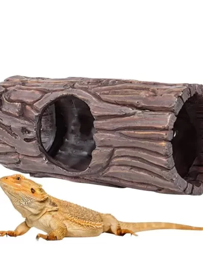 Reptile Hiding Cave With Suction Cup