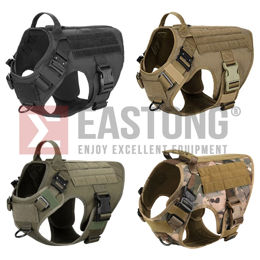 Tactical Dog Harness for Military K9 German Shepherd & Large Dogs - Image 4