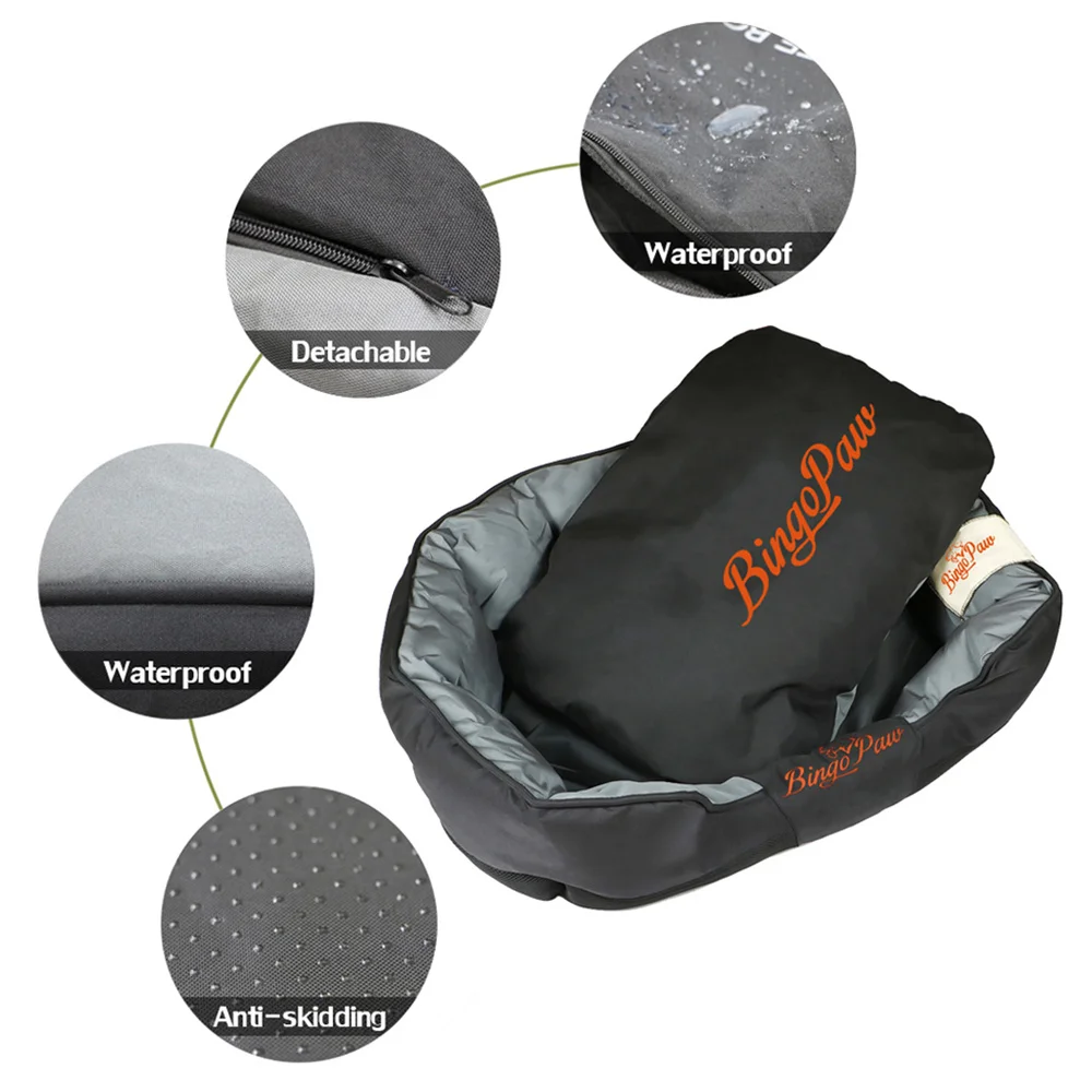 Waterproof Orthopedic Sofa Dog Bed - Image 16
