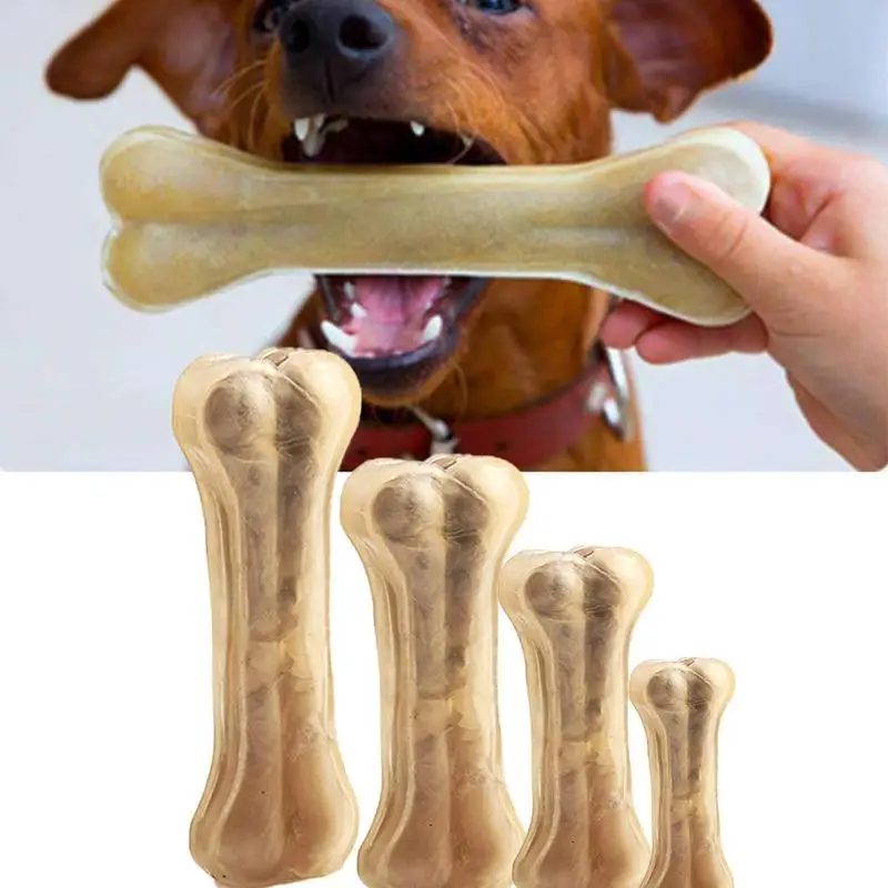 Dog Teething Bone Beef Flavor Puppy Chew Bone