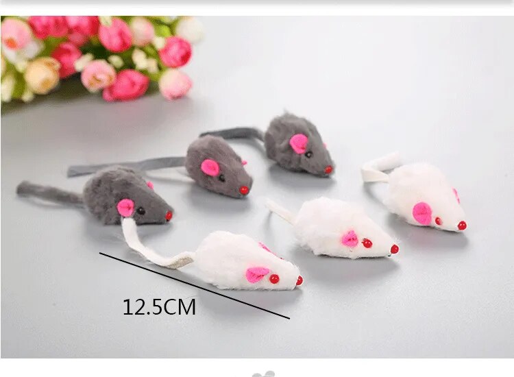 Creative Cat Toy Clockwork Spring Power Plush Mouse Toy - Image 23