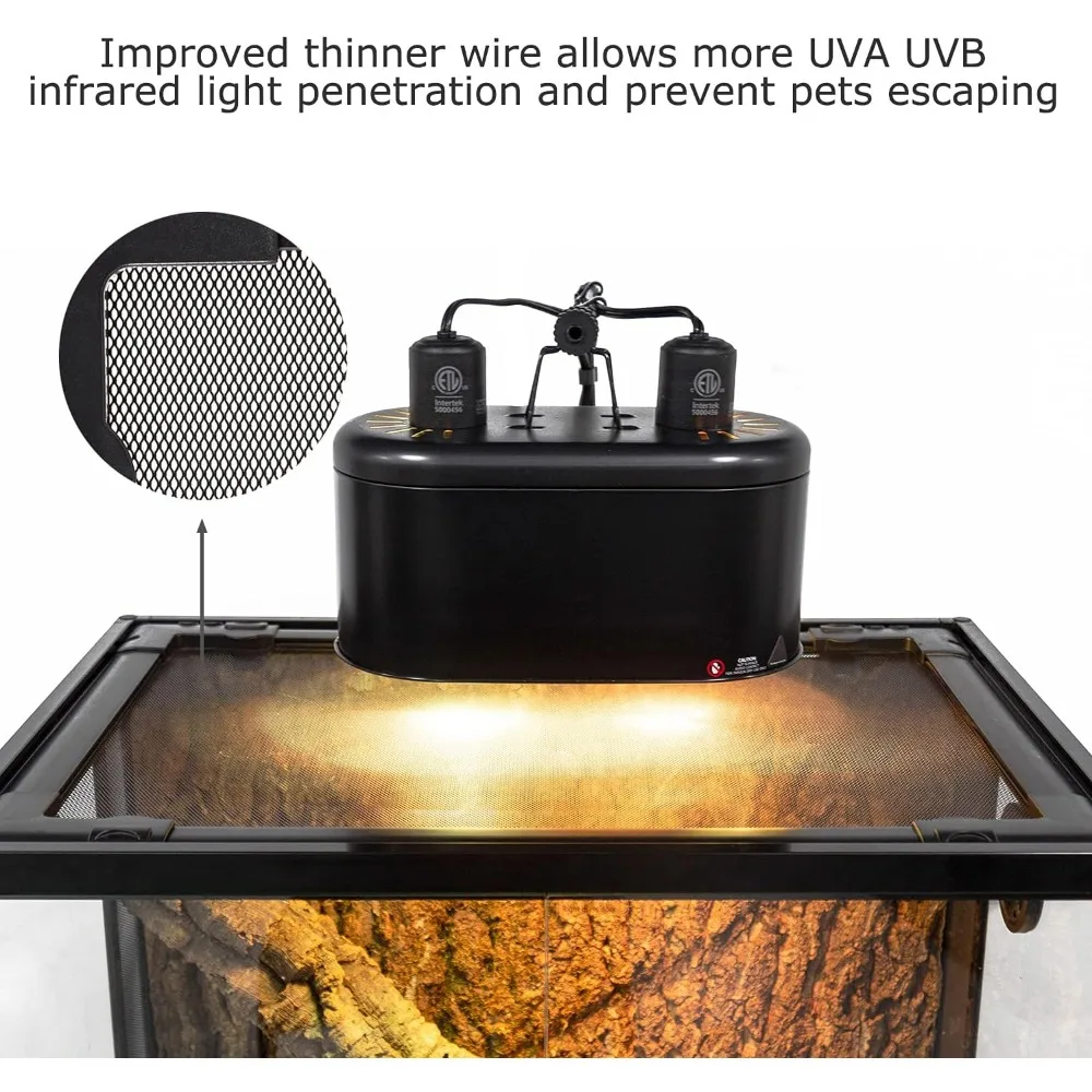 Tempered Glass 40 Gallon Reptile Tank - Image 5