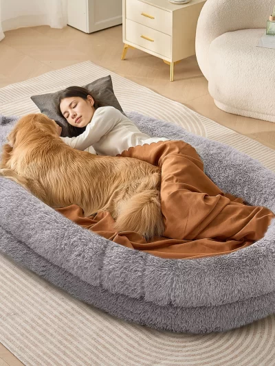 Human Dog Bed 72x48x10in Washable