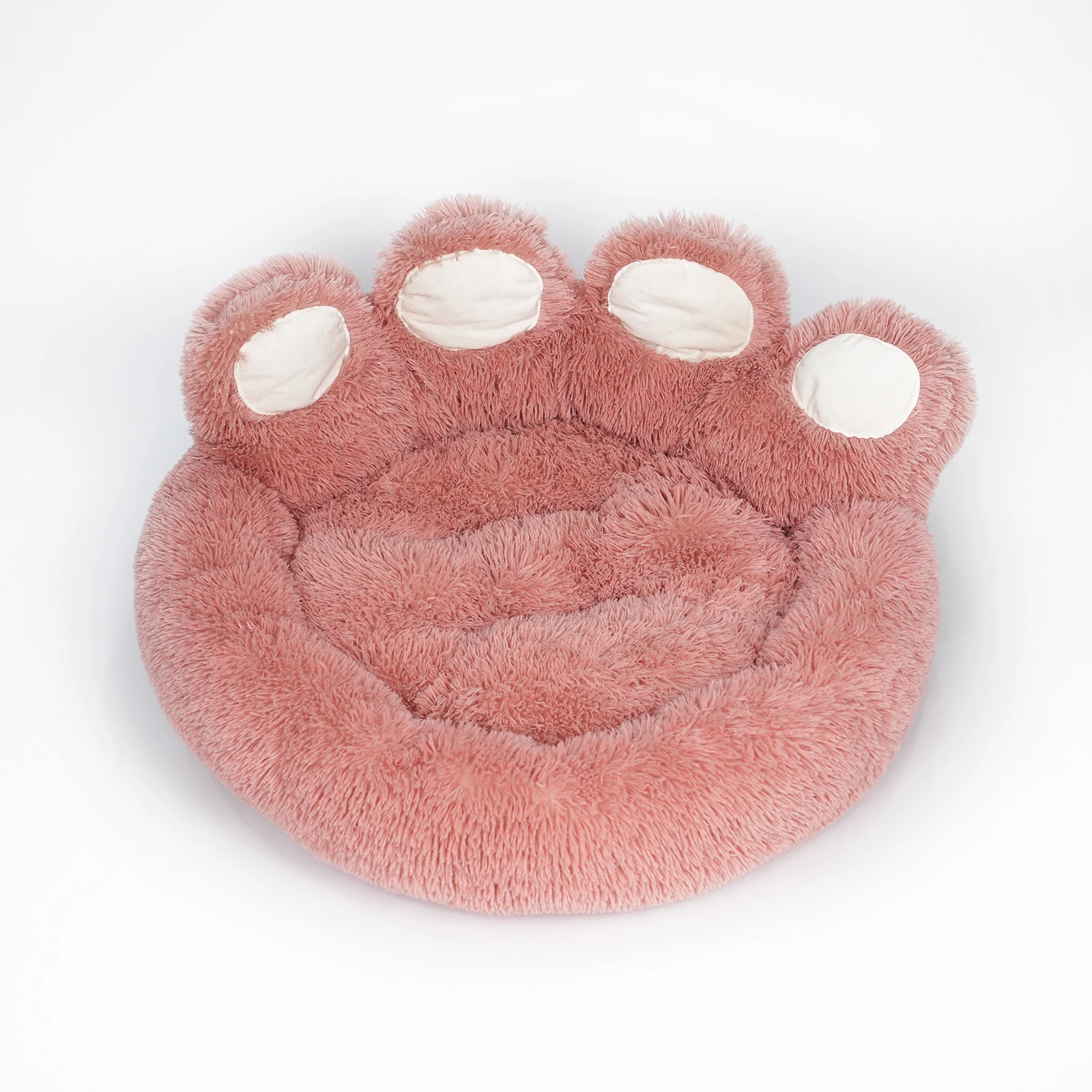 Round Plush Orthopedic Donut Dog & Cat Bed - Image 8