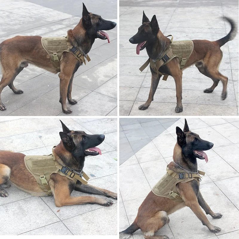 Tactical Dog Harness for Military K9 German Shepherd & Large Dogs - Image 3
