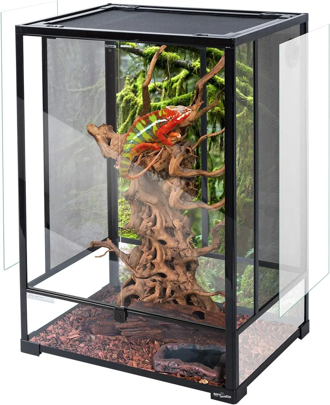 Reptile Tall Glass Terrarium - Image 3