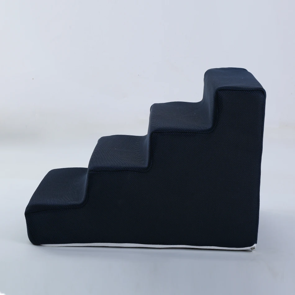 Stairs for Dog Pet 4 Steps Stairs for Small Dog Cat Pet Stairs Puppy Supplies Dog Ladder Ramp Anti-slip Removable - Image 2