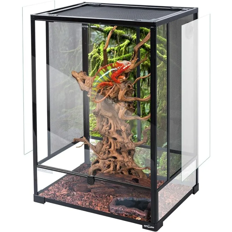 Reptile Tall Glass Terrarium - Image 2