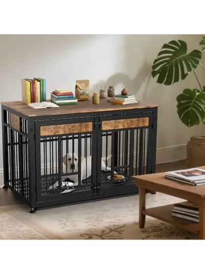 Decorative Heavy Duty Dog Crate Furniture