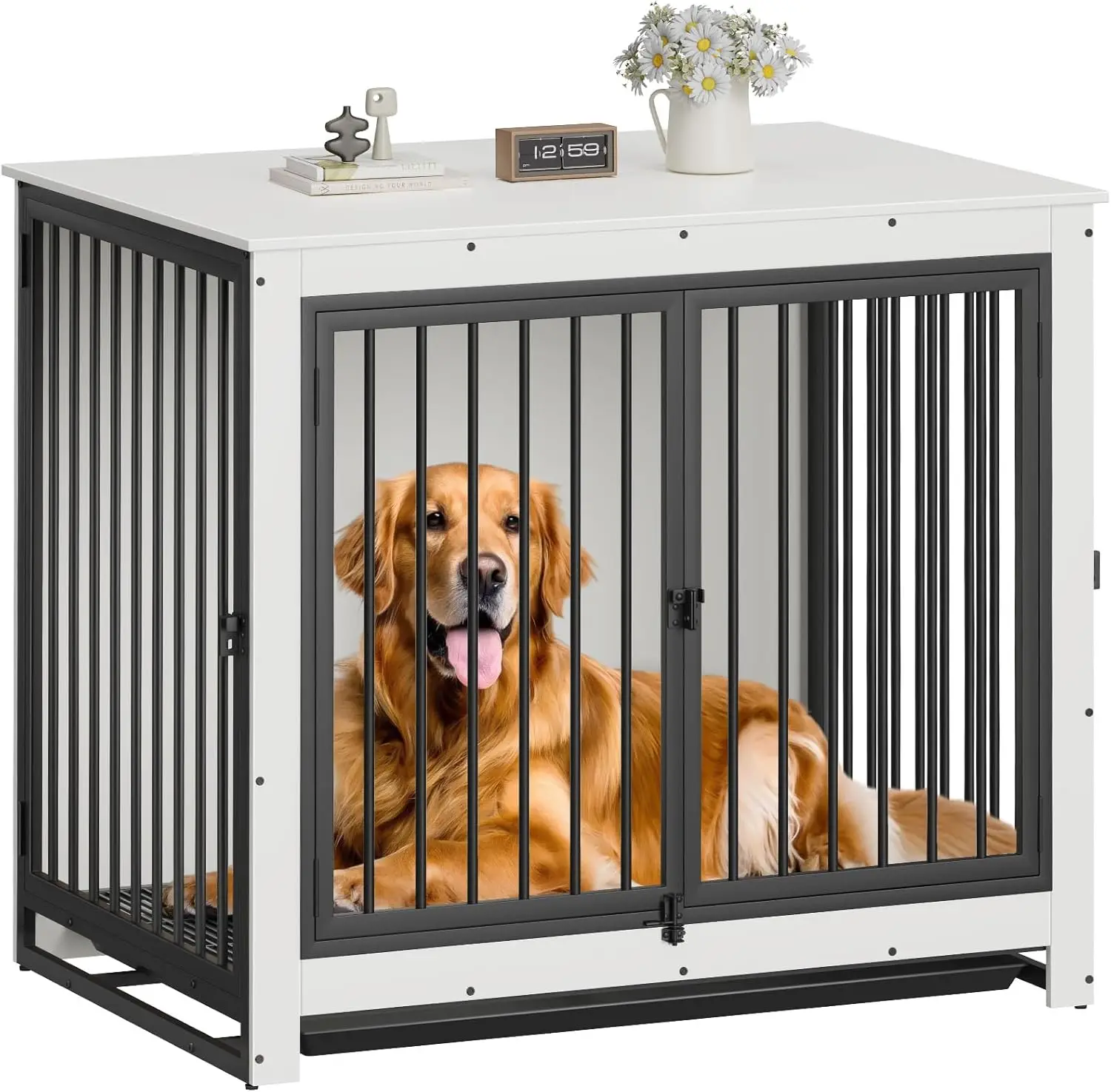 Modern Dog Crate Furniture - Image 9