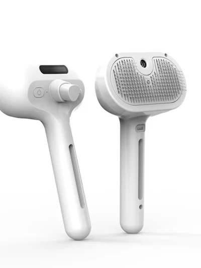 Steamy Dog / Cat Hair Brush Electric Spray