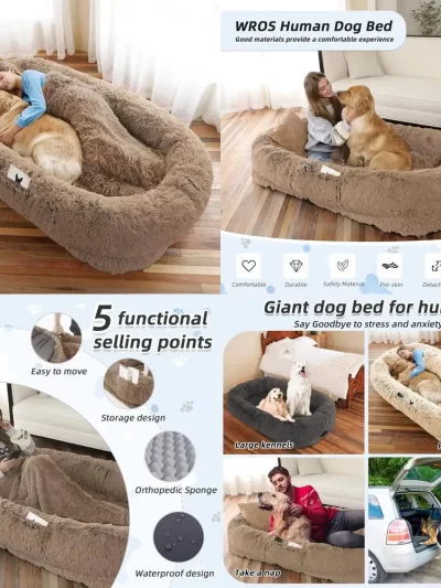 Orthopedic Bed for Humans and Large Dogs
