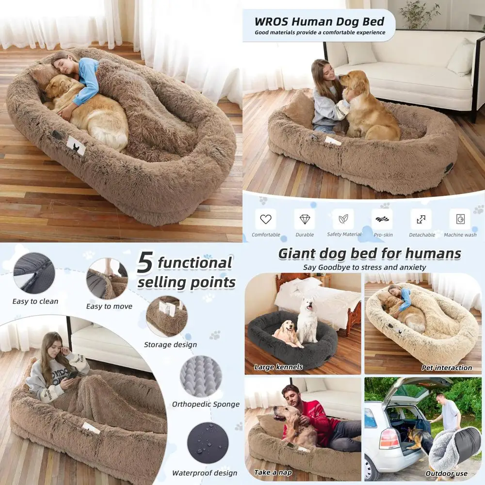 Orthopedic Bed for Humans and Large Dogs