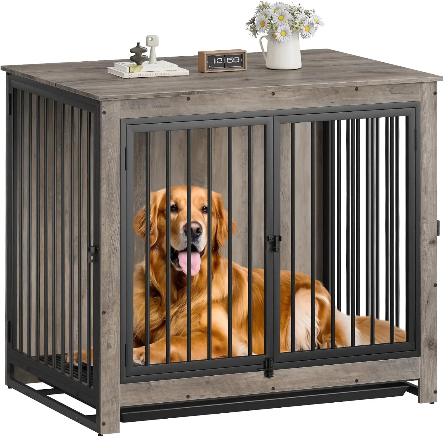 Modern Dog Crate Furniture - Image 7